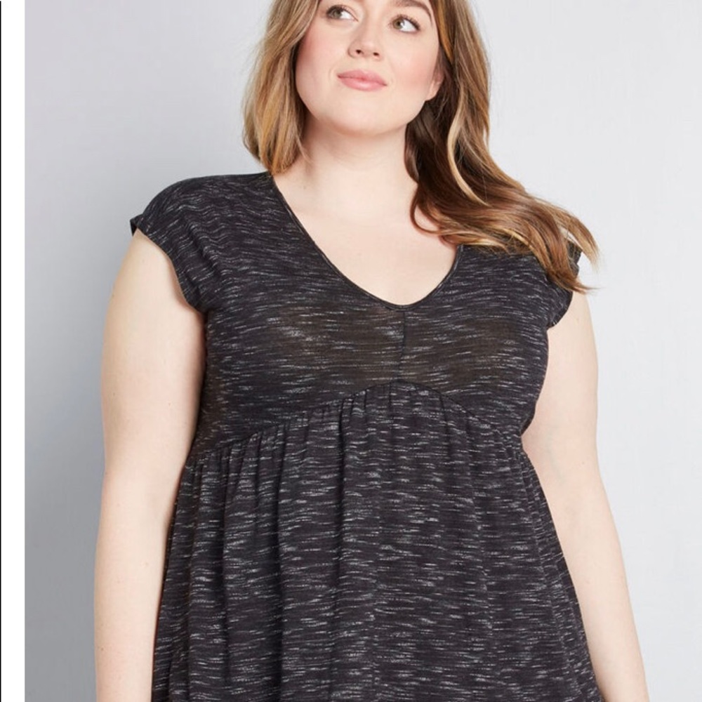 ModCloth Superbly Swingy Top 4X